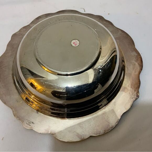 FB Rogers Co Georgetown Silverplate Plate 7.5” diameter 2” deep - Picture 4 of 8